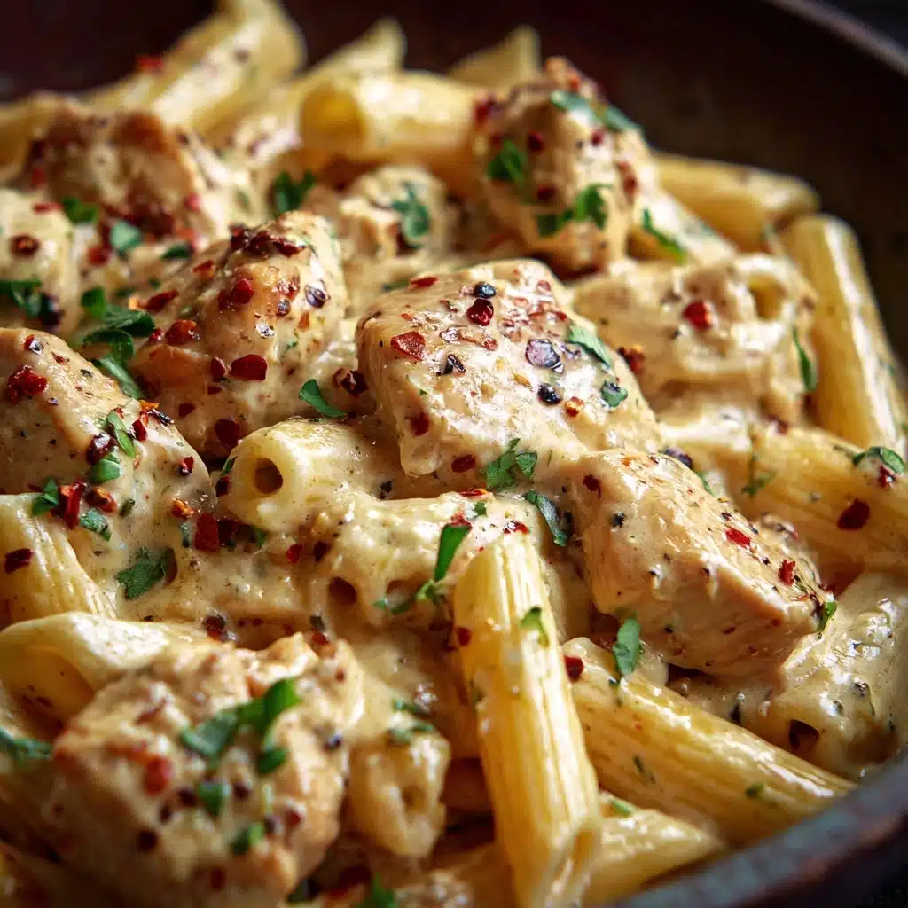 Garlic Parmesan Chicken Pasta Recipe