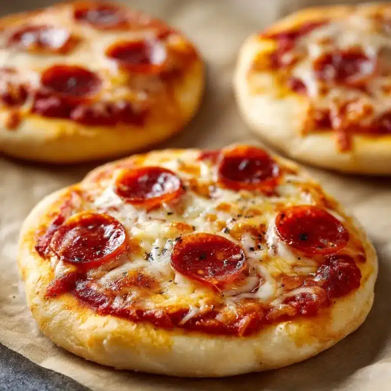 Mini Lunchbox Pizzas Recipe