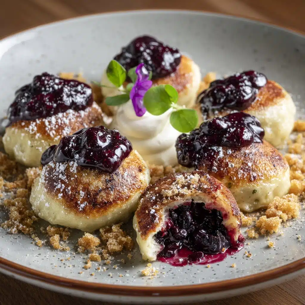 Plum Dumplings with Ricotta Recipe