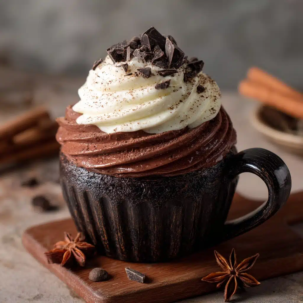 Hot Cocoa Cupcake Mugs Recipe - Recipe Image