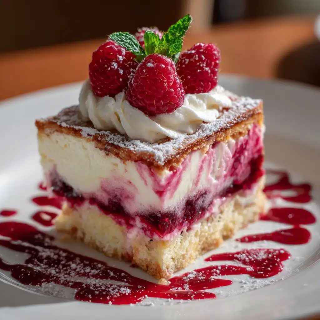 Raspberry Swirl Ice Cream Cake Recipe - Recipe Image