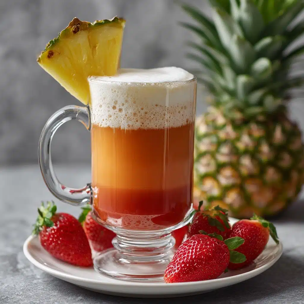 Pineapple Strawberry Agua Fresca Recipe - Recipe Image