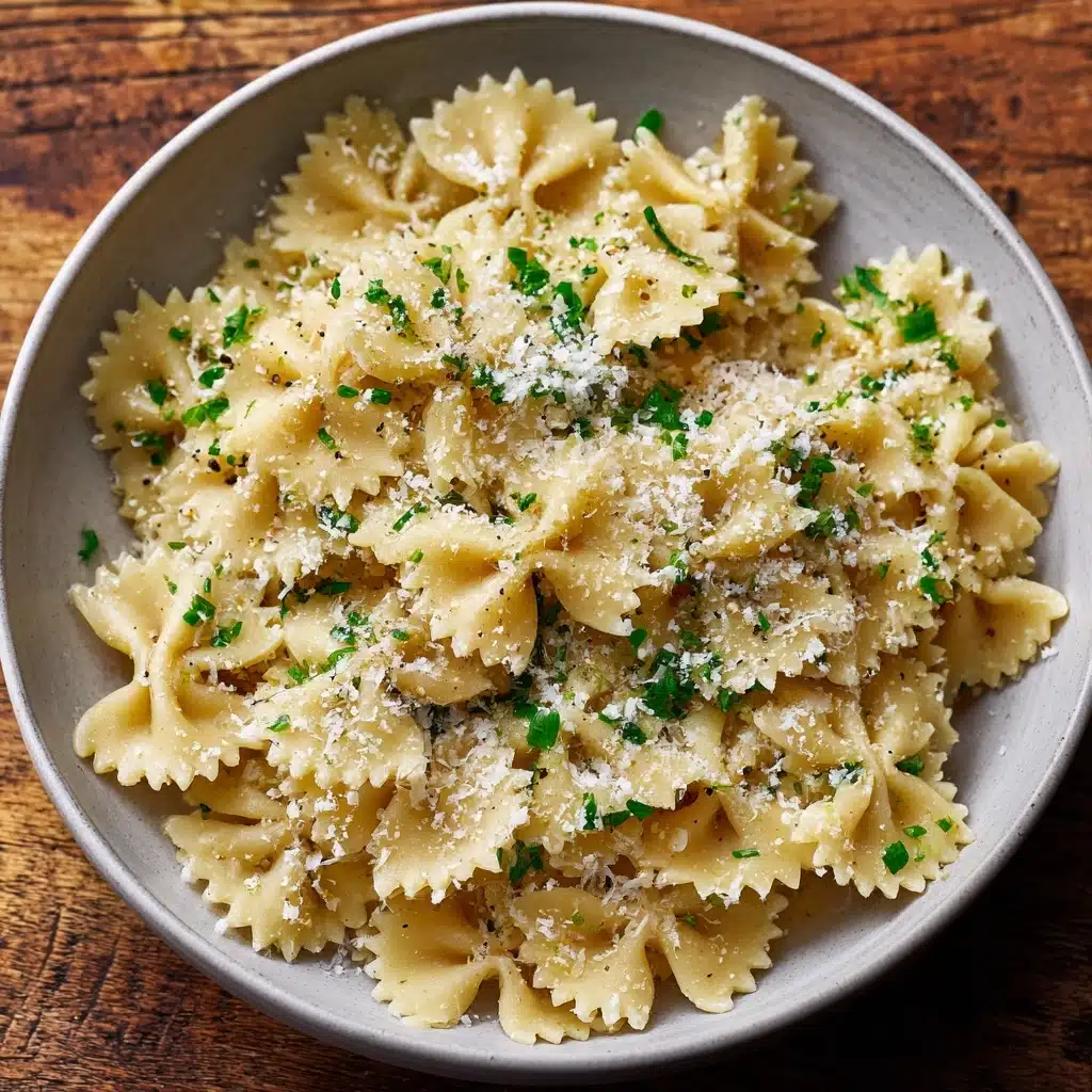 **Garlic Parmesan Pasta** Recipe
