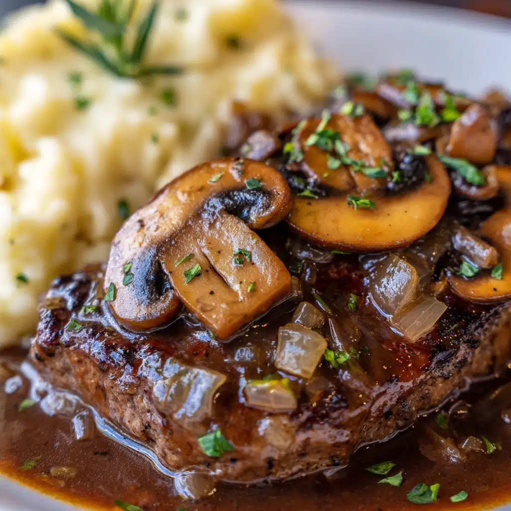 **Salisbury Steak Recipe** Recipe - Recipe Image