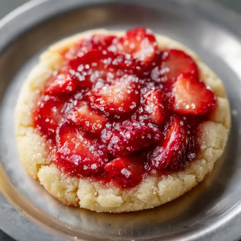 Double Strawberry Sugar Cookies Recipe
