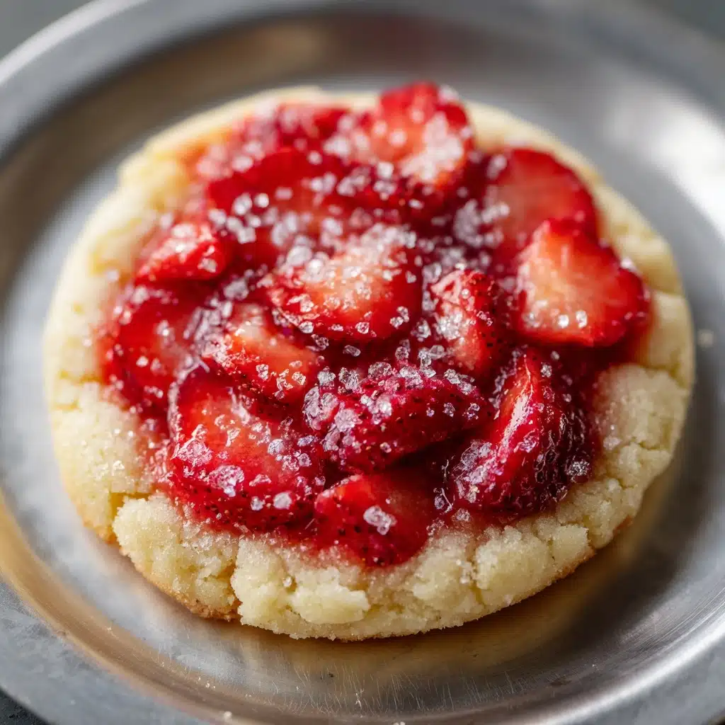 Double Strawberry Sugar Cookies Recipe