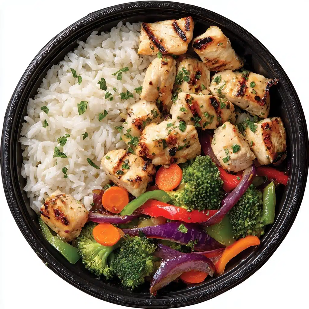 Healthy Chicken & Veggie Stir-Fry with Rice Recipe - Recipe Image
