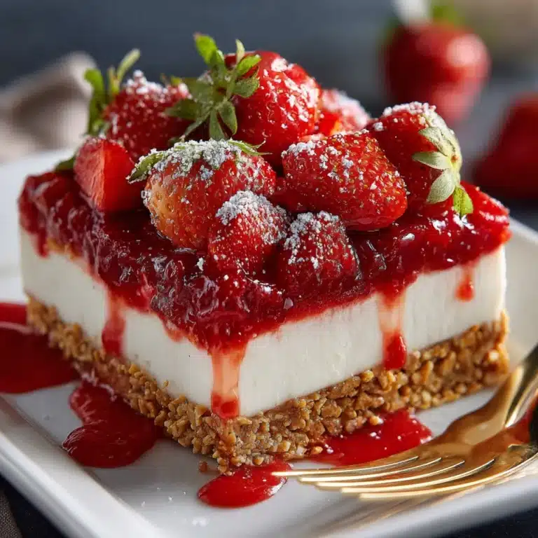 Strawberry Pretzel Salad Recipe