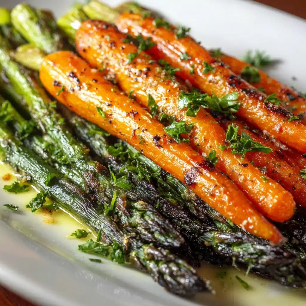 Roasted Asparagus & Carrots Recipe - Recipe Image