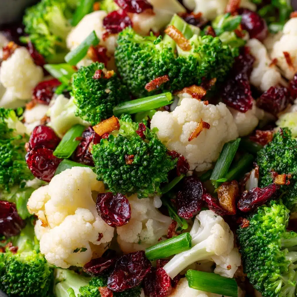 Cauliflower Broccoli Salad Recipe