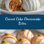 Carrot Cake Cheesecake Bites Recipe