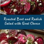 Roasted Beets and Radishes with Goat Cheese Recipe