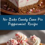 No-Bake Candy Cane Pie Recipe