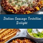 Creamy Italian Sausage Tortellini Recipe