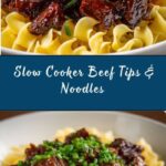 Crockpot Beef Tips & Noodles Recipe
