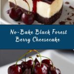 No-Bake Black Forest Berry Cheesecake Recipe