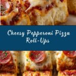 Cheesy Pepperoni Pizza Roll-Ups Recipe
