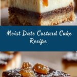 Date Custard Cake Recipe