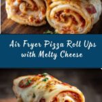 Easy Air Fryer Pizza Roll Ups Recipe