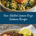 One-Skillet Salmon with Lemon Orzo Recipe