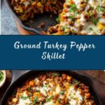 Ground Turkey Pepper Skillet Recipe