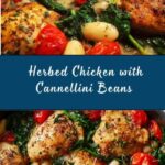 Herbed Chicken with Cannellini Beans Recipe