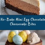 No-Bake Mini Egg Chocolate Cheesecake Recipe