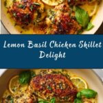 One-Pan Lemon Basil Chicken Recipe