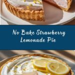 No Bake Strawberry Lemonade Pie Recipe