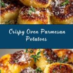 Oven Crispy Parmesan Potatoes Recipe