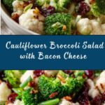 Cauliflower Broccoli Salad Recipe