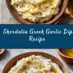 Skordalia Greek Garlic Dip Recipe