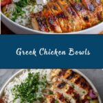 Greek Chicken Bowls Recipe