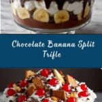 No-Bake Chocolate Banana Split Trifle Recipe