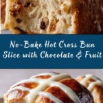 No-Bake Hot Cross Bun Slice Recipe