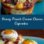 Honey Peach Cream Cheese Cupcakes Recipe