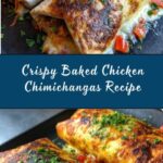 Baked Chicken Chimichangas Recipe