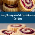 Raspberry Swirl Shortbread Cookies Recipe