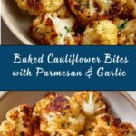 Baked Cauliflower Bites Recipe