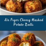 Air Fryer Cheesy Mashed Potato Balls Recipe