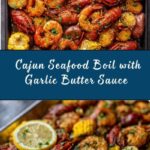 Cajun Seafood Boil with Garlic Butter Sauce Recipe