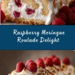 Raspberry Meringue Roulade Recipe