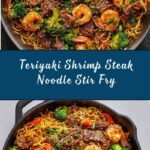 Shrimp Teriyaki Steak Noodles Recipe