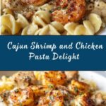 Creamy Cajun Shrimp and Chicken Pasta Recipe