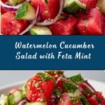 Watermelon Cucumber Salad Recipe