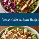 Caesar Slaw with Crispy Chicken Recipe