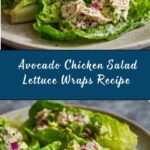 Avocado Chicken Salad Lettuce Wraps Recipe
