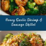 Honey Garlic Shrimp, Sausage & Broccoli Recipe