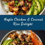 Spicy Maple Chicken & Coconut Rice Recipe