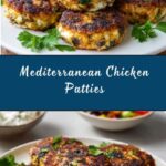 Mediterranean Chicken Patties Recipe